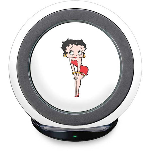 Betty Boop Pose Fast Charge Wireless Charging Stand Skin